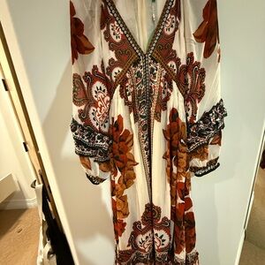 Floral Bohemian Maxi Dress - Multicolor